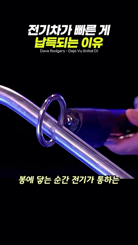 전기차가 빠른 게 납득되는 이유
